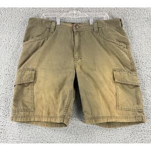 Wolverine Cargo Pocket Shorts Mens Size 38 Beige Bermuda Casual Baggy Chunky